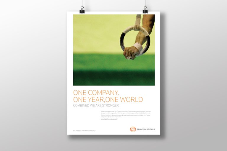 Thomson Reuters Advertising Poster